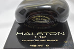 Halston 1 12 (Version De 1976) Original Pour Homme Lotion After Shave 115 Ml 3.85 Fl.oz.