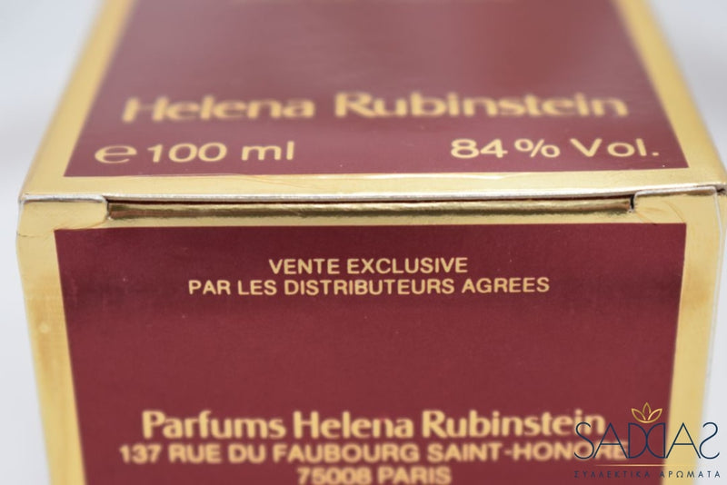 Helena Rubinstein Barynia (Version De 1985) Original Pour Femme Eau Parfum 100Ml 3.3 Fl.oz.