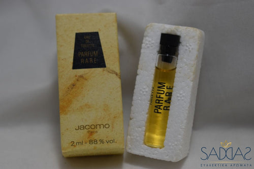 Jacomo Parfum Rare (Version De 1985) Pour Femme Eau Toilette 2 Ml 0.06 Fl.oz Samples.