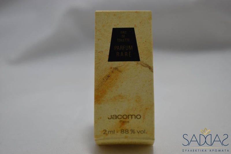 Jacomo Parfum Rare (Version De 1985) Pour Femme Eau Toilette 2 Ml 0.06 Fl.oz Samples.