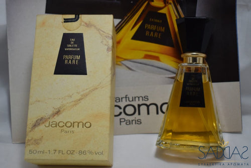 Jacomo Parfum Rare (Version De 1985) Pour Femme Eau Toilette Vaporisateur 50 Ml 1.7 Fl.oz.