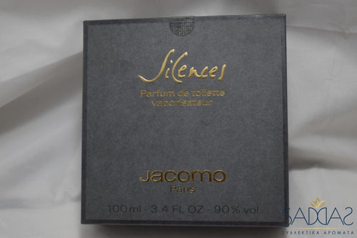 Jacomo Silences (Version De 1978) Riginal Pour Femme Parfum Toilette Vaporisateur 100 Ml 3.4 Fl.oz.