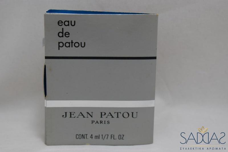 Jean Patou Eau De (Version 1976) Pour Femme Toilette 4 Ml 0.13 Fl.oz Samples