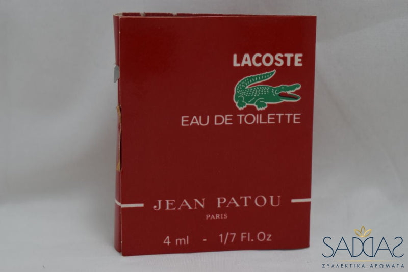 Jean Patou Lacoste (1967) Pour Elle - Lui Eau De Toilette 4 Ml 0.13 Fl.oz Samples