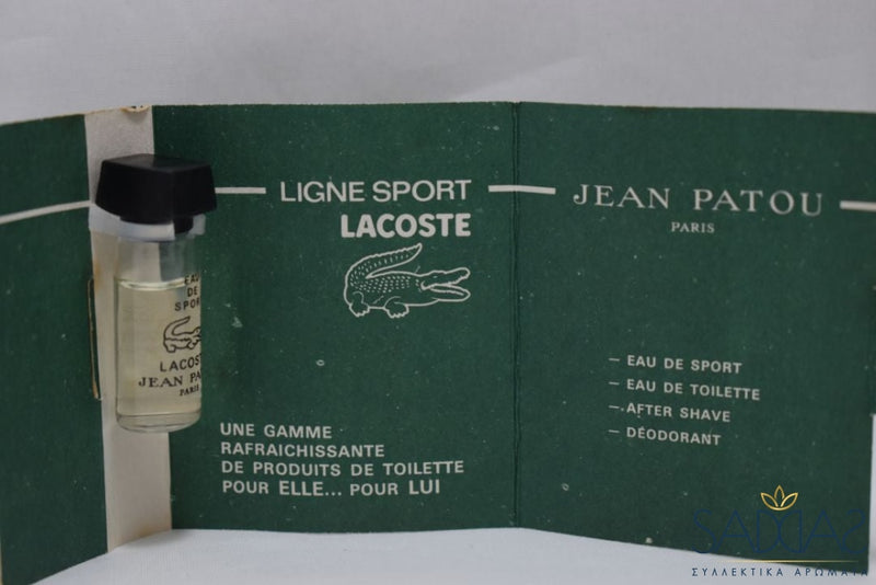 Jean Patou Lacoste Eau De Sport (1967) Pour Elle - Lui 4 Ml 0.13 Fl.oz Samples