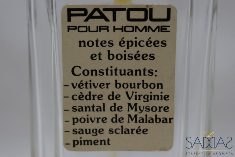 Jean Patou Pour Homme (Version De 1980) Original Eau Toilette Vapomiseur 90 Ml 3 Fl.oz (Full 35%)