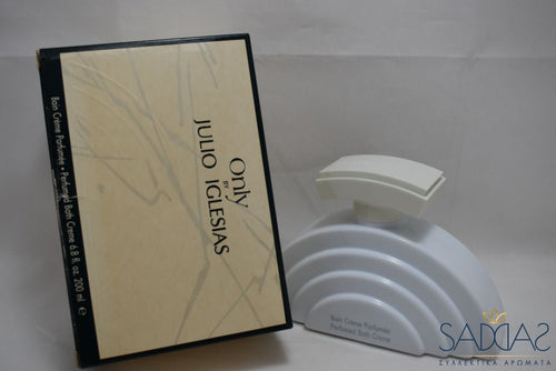 Julio Iglesias Only (Version De 1989) Pour Femme Bain Crème Parfumée/perfumed Bath Creme 200 Ml 6.8