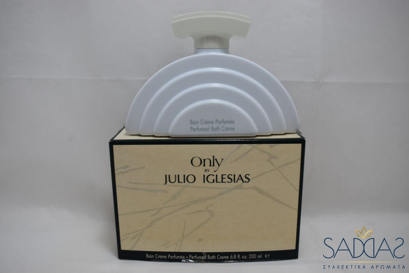 Julio Iglesias Only (Version De 1989) Pour Femme Bain Crème Parfumée/perfumed Bath Creme 200 Ml 6.8