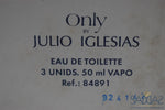 Julio Iglesias Only (Version De 1989) Pour Femme Eau Toilette Vaporisateur 50Ml 1.7 Fl.oz.