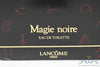 Lancome Magie Noir (Version De 1978) Original Pour Femme Eau Toilette 100 Ml 3.35 Fl.oz.