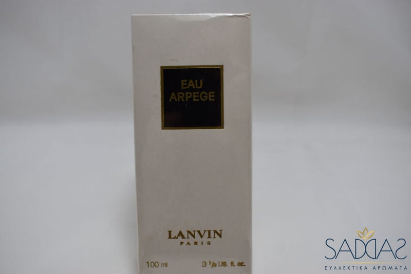 Lanvin Eau Arpege (Version De 1971) Pour Femme Toilette Original 100 Ml 3.4 Fl.oz.