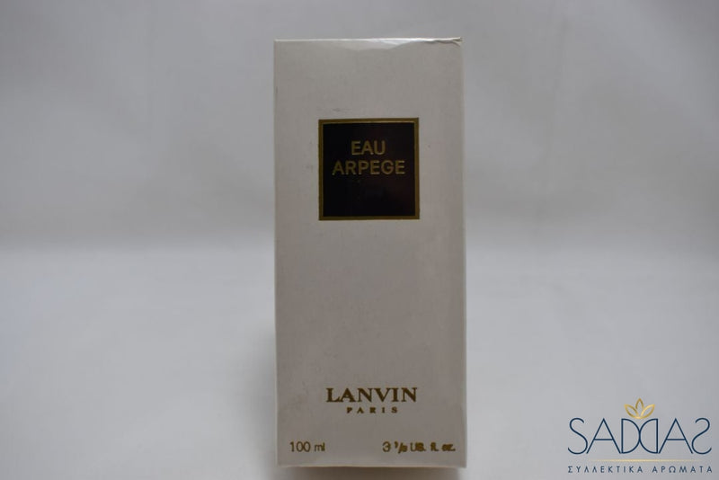 Lanvin Eau Arpege (Version De 1971) Pour Femme Toilette Original 100 Ml 3.4 Fl.oz.