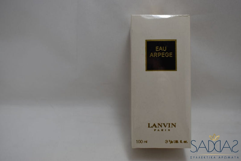 Lanvin Eau Arpege (Version De 1971) Pour Femme Toilette Original 100 Ml 3.4 Fl.oz.