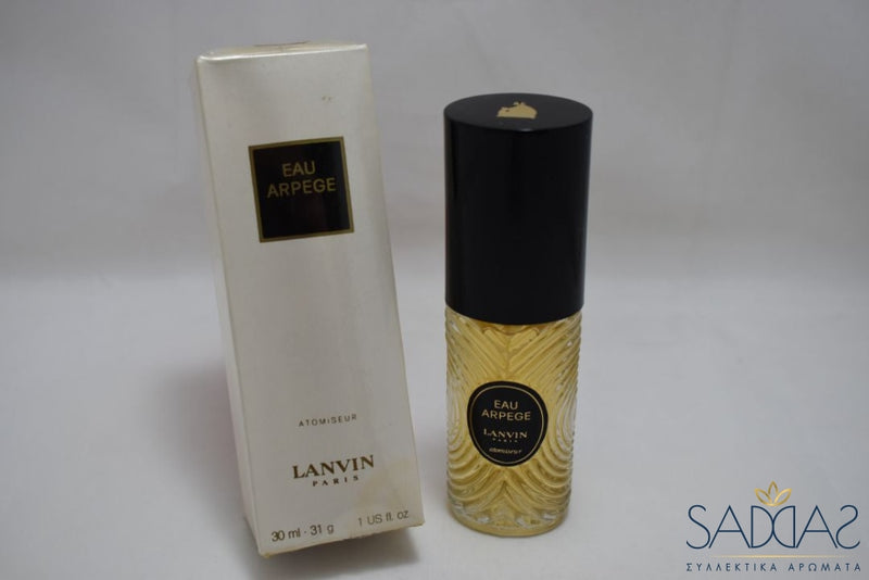 Lanvin Eau Arpege (Version De 1971) Pour Femme Toilette Original Atomiseur 30 Ml 1.0 Fl.oz.