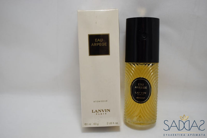 Lanvin Eau Arpege (Version De 1971) Pour Femme Toilette Original Atomiseur 60 Ml 2.0 Fl.oz.