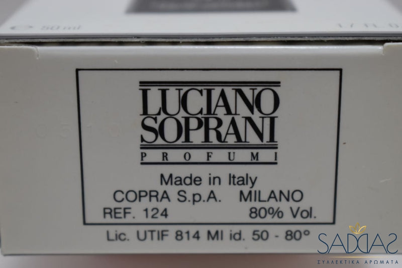 Luciano Soprani Uomo (Version De 1988) Original Pour Homme Eau Toilette Vapo Naturel 50 Ml 1.7