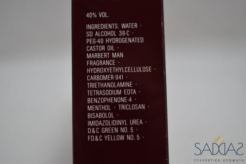 Marbert Man (Version De 1977) Original Pour Homme After Shave Soother 125 Ml 4.2 Fl.oz.