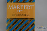 Marbert Nº 1 (Version De 1980) Original Pour Femme Eau Toilette Spray 75 Ml 2.9 Fl.oz.