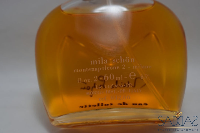 Mila Schon Donna (Version De 1981) Original Pour Femme Eau Toilette Vaporisateur 60 Ml 2.0 Fl.oz.