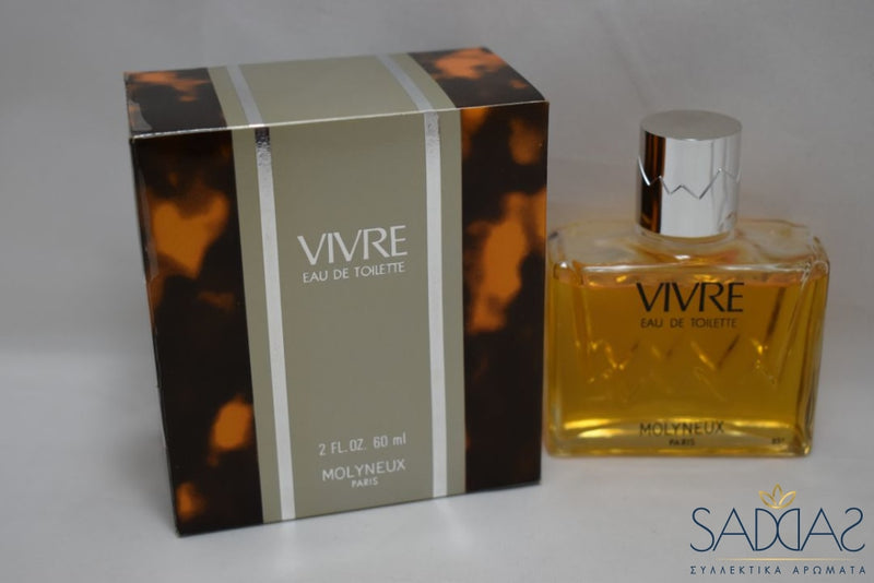 Molyneux Vivre (Version De 1971) Original Pour Femme Eau Toilette 60 Ml 2.0 Fl.oz.