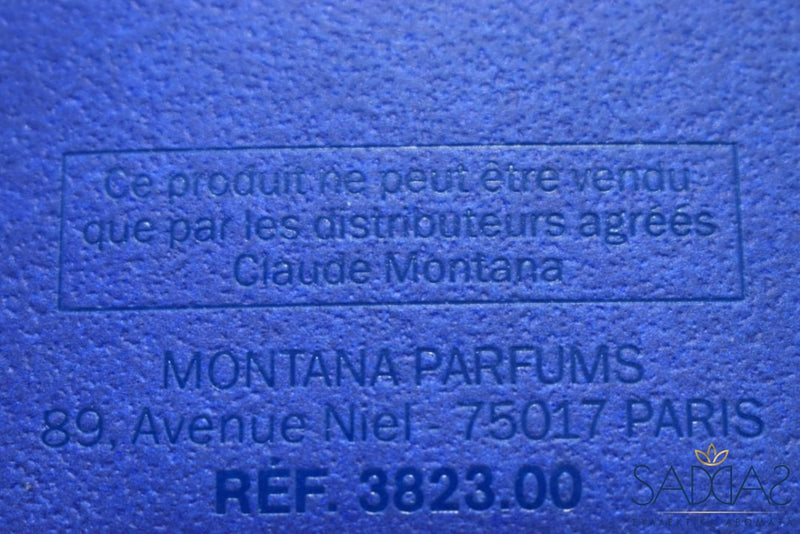 Montana De / Parfum Peau (Version 1986) Original Pour Femme Eau Toilette 50 Ml 1.7 Fl.oz.