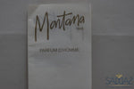 Montana Parfum D Homme (Version De 1989) Original For Men Eau Toilette / Cologne 125 Ml 4.2 Fl.oz.