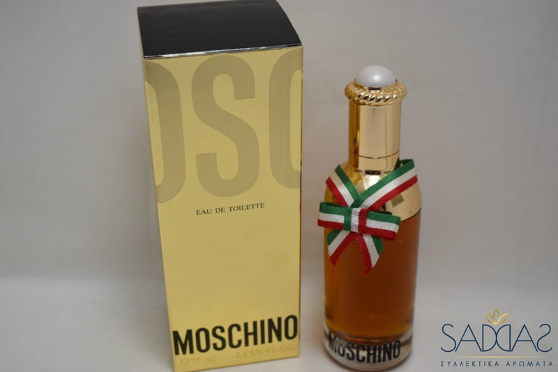 Moschino By Donna (Version 1987) Original Pour Femme Eau De Toilette 75 Ml 2.5 Fl.oz.