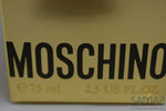 Moschino By Donna (Version 1987) Original Pour Femme Eau De Toilette 75 Ml 2.5 Fl.oz.