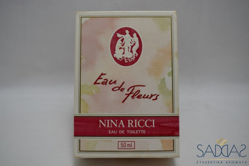 Nina Ricci Eau De Fleurs (Version 1980) Original Pour Femme Toilette 50 Ml 1.7 Fl.oz.