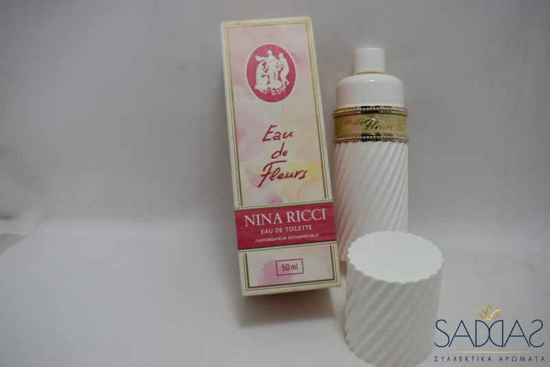 Nina Ricci Eau De Fleurs (Version 1980) Original Pour Femme Toilette Vaporisateur (Rechargeable) 50