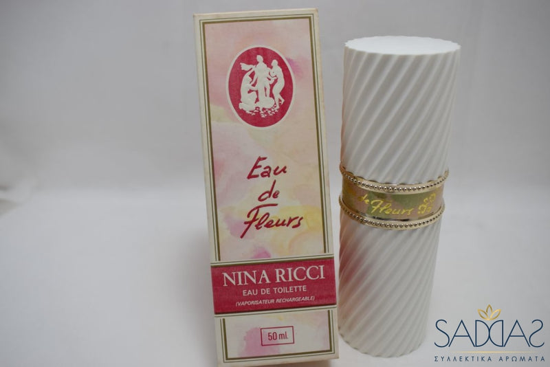 Nina Ricci Eau De Fleurs (Version 1980) Original Pour Femme Toilette Vaporisateur (Rechargeable) 50