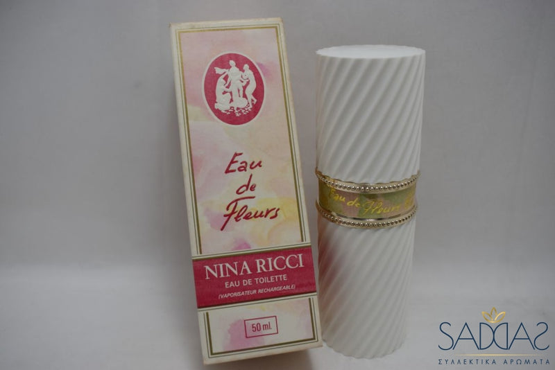 Nina Ricci Eau De Fleurs (Version 1980) Original Pour Femme Toilette Vaporisateur (Rechargeable) 50