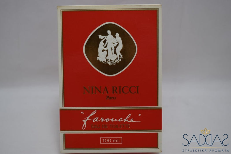 Nina Ricci Farouche (Version 1973) Original Pour Femme Eau De Toilette 100 Ml 3.4 Fl.oz.