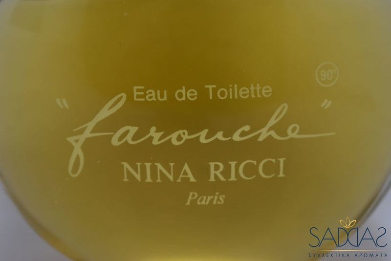 Nina Ricci Farouche (Version 1973) Original Pour Femme Eau De Toilette 200 Ml 6.7 Fl.oz Jumbo !!!