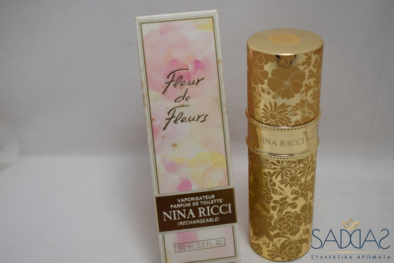 Nina Ricci Fleur De Fleurs (Version 1982) Original Pour Femme Parfum Toilette Vaporisateur