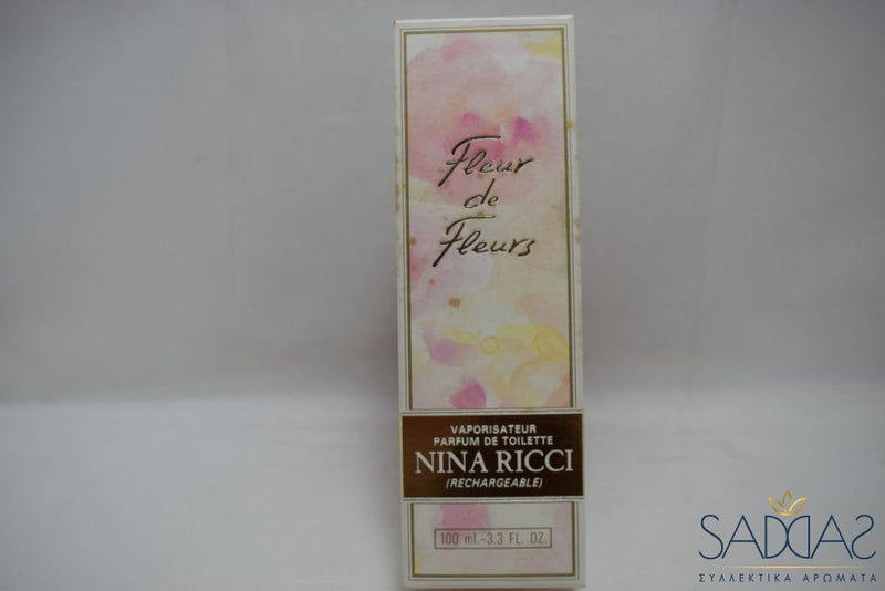 Nina Ricci Fleur De Fleurs (Version 1982) Original Pour Femme Parfum Toilette Vaporisateur