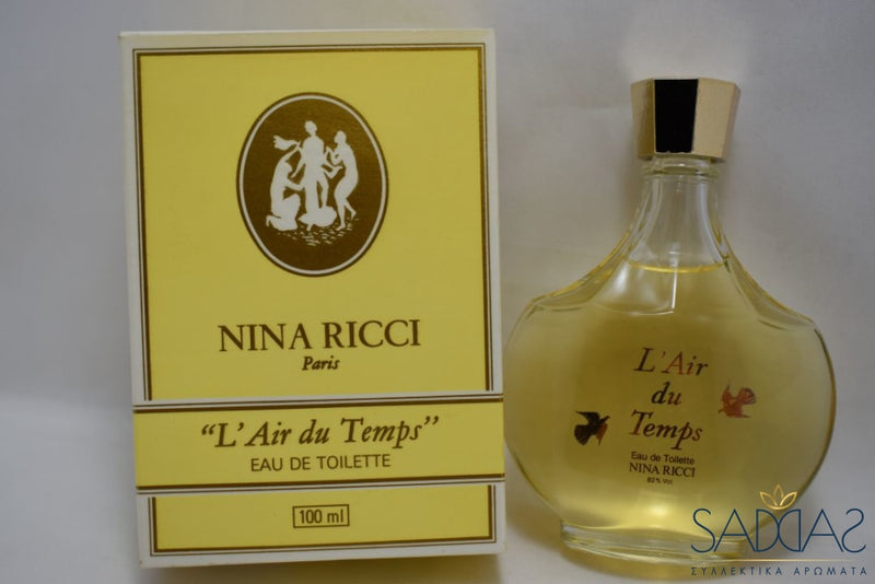 Nina Ricci Lair Du Temps (Version 1948) Original Pour Femme Eau De Toilette 100 Ml 3.4 Fl.oz.