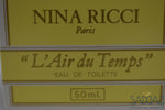 Nina Ricci Lair Du Temps (Version 1948) Original Pour Femme Eau De Toilette 50 Ml 1.7 Fl.oz.