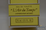 Nina Ricci Lair Du Temps (Version 1985) Original Pour Femme Eau De Toilette Vaporisateur Naturel 75