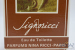 Nina Ricci Signoricci 1 (Version De 1976) Original Pour Homme Eau Toilette 10 Ml 0.33 Fl.oz -