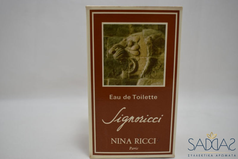 Nina Ricci Signoricci 1 (Version De 1976) Original Pour Homme Eau Toilette 100 Ml 3.4 Fl.oz.