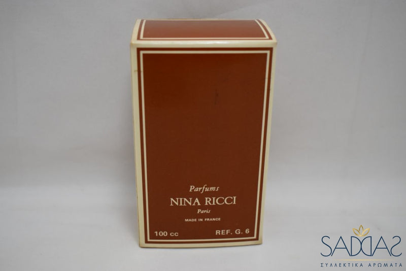 Nina Ricci Signoricci 1 (Version De 1976) Original Pour Homme Eau Toilette 100 Ml 3.4 Fl.oz.