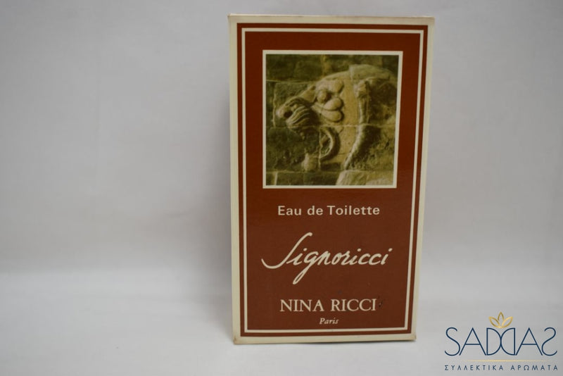 Nina Ricci Signoricci 1 (Version De 1976) Original Pour Homme Eau Toilette 100 Ml 3.4 Fl.oz.