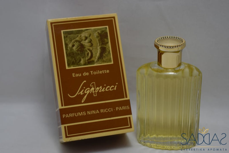 Nina Ricci Signoricci 1 (Version De 1976) Original Pour Homme Eau Toilette 50 Ml 1.7 Fl.oz.