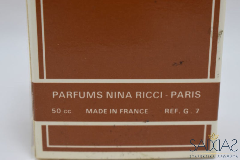 Nina Ricci Signoricci 1 (Version De 1976) Original Pour Homme Eau Toilette 50 Ml 1.7 Fl.oz.