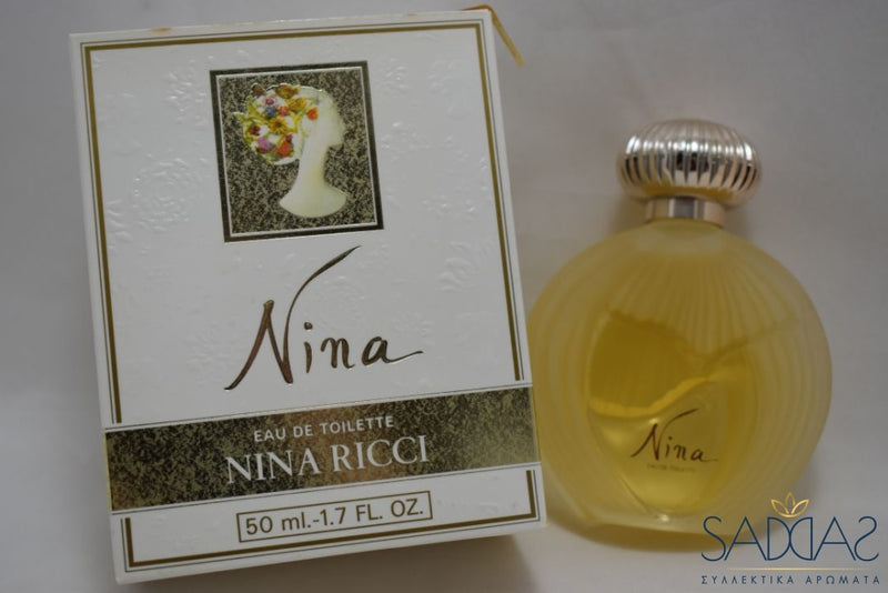 Nina Ricci (Version 1987) Original (Flacon Lalique) Pour Femme Eau De Toilette 50 Ml 1.7 Fl.oz.