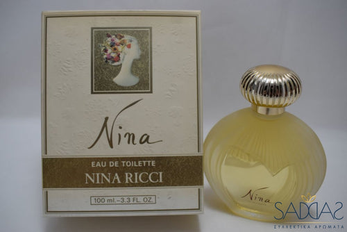 Nina Ricci (Version 1987) Original(Flacon Lalique) Pour Femme Eau De Toilette 100 Ml 3.3 Fl.oz.