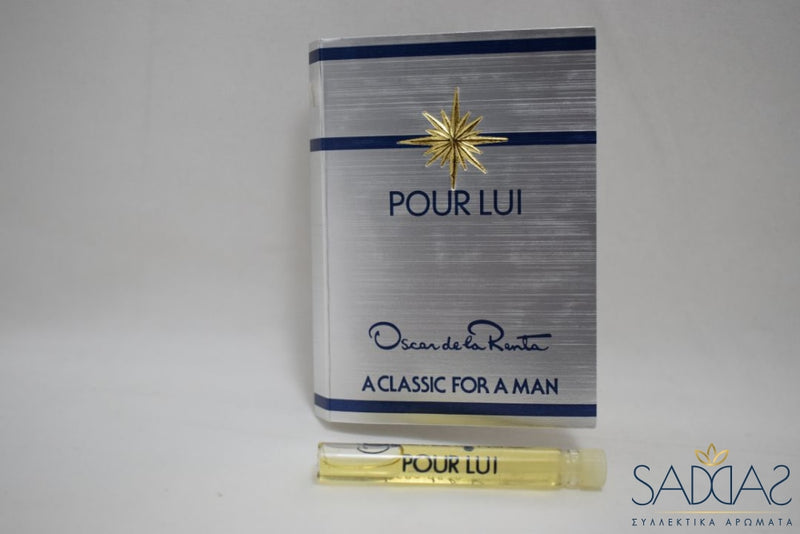 Oscar De La Renta Pour Lui (Version 1980) Original Homme Eau Toilette 2 Ml 0.06 Fl.oz - Samples