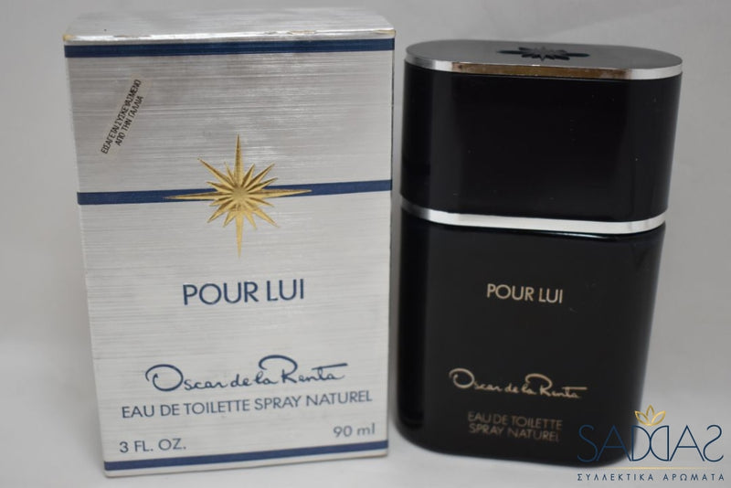 Oscar De La Renta Pour Lui (Version 1980) Original Homme Eau Toilette Spray Naturel 90 Ml 3.0 Fl.oz.