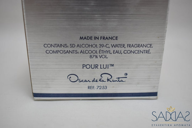 Oscar De La Renta Pour Lui (Version 1980) Original Homme Eau Toilette Spray Naturel 90 Ml 3.0 Fl.oz.